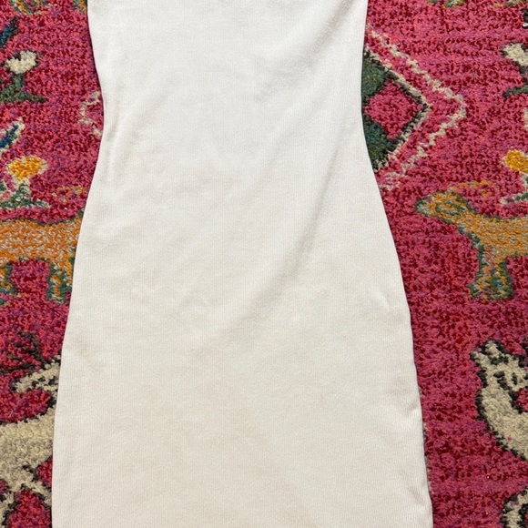 perfectwhitetee White Scoop Neck Midi Tank Dress - Picture 6 of 10